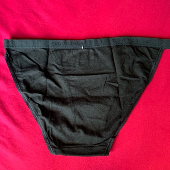 Black String Bikini panties by VS - Picture 2 of 3